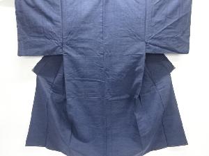 未使用品　手織り紬男物着物アンサンブル・長襦袢セット